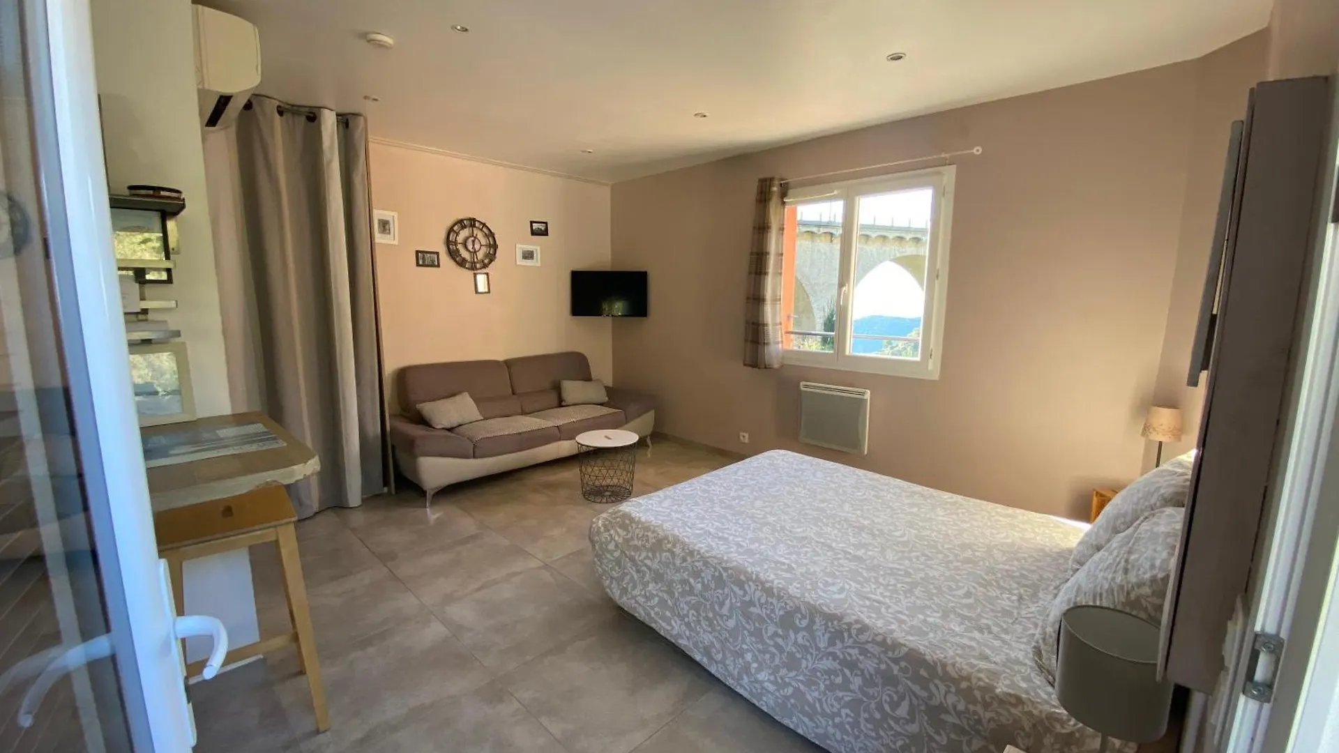 Studio Pied Village Eze - Dans Villa - Parking Gratuit