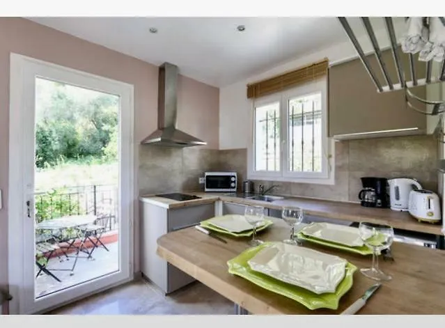 Studio Pied Village Eze - Dans Villa - Parking Gratuit