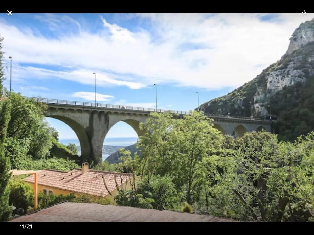 Studio Pied Village Eze - Dans Villa - Parking Gratuit 0*,  法国