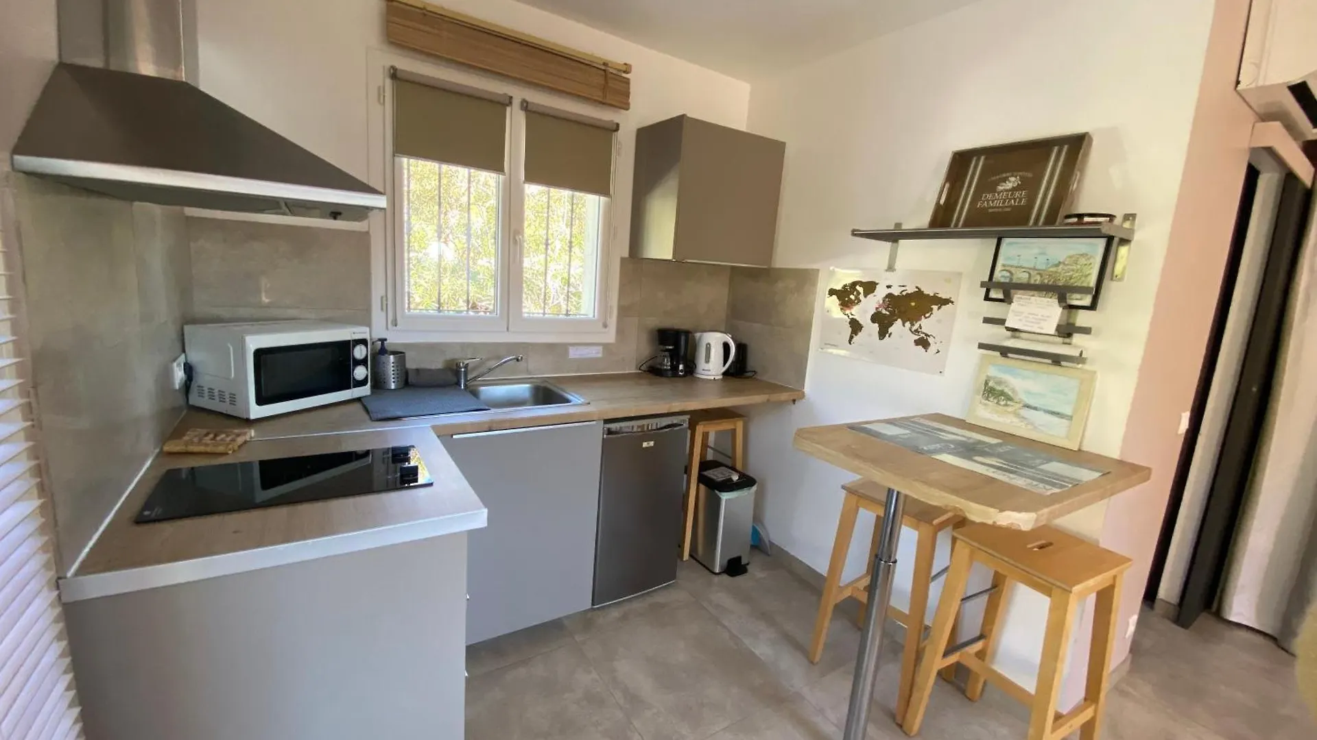 度假居 Studio Pied Village Eze - Dans Villa - Parking Gratuit